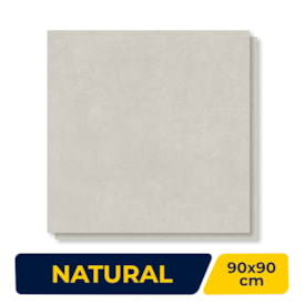 Porcelanato Natural 90x90cm Caixa 1,62m² Ceusa Urbe Sgr Retificado - 5062719