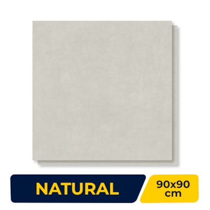 Porcelanato Natural 90x90cm Caixa 1,62m² Ceusa Urbe Sgr Retificado - 5062719