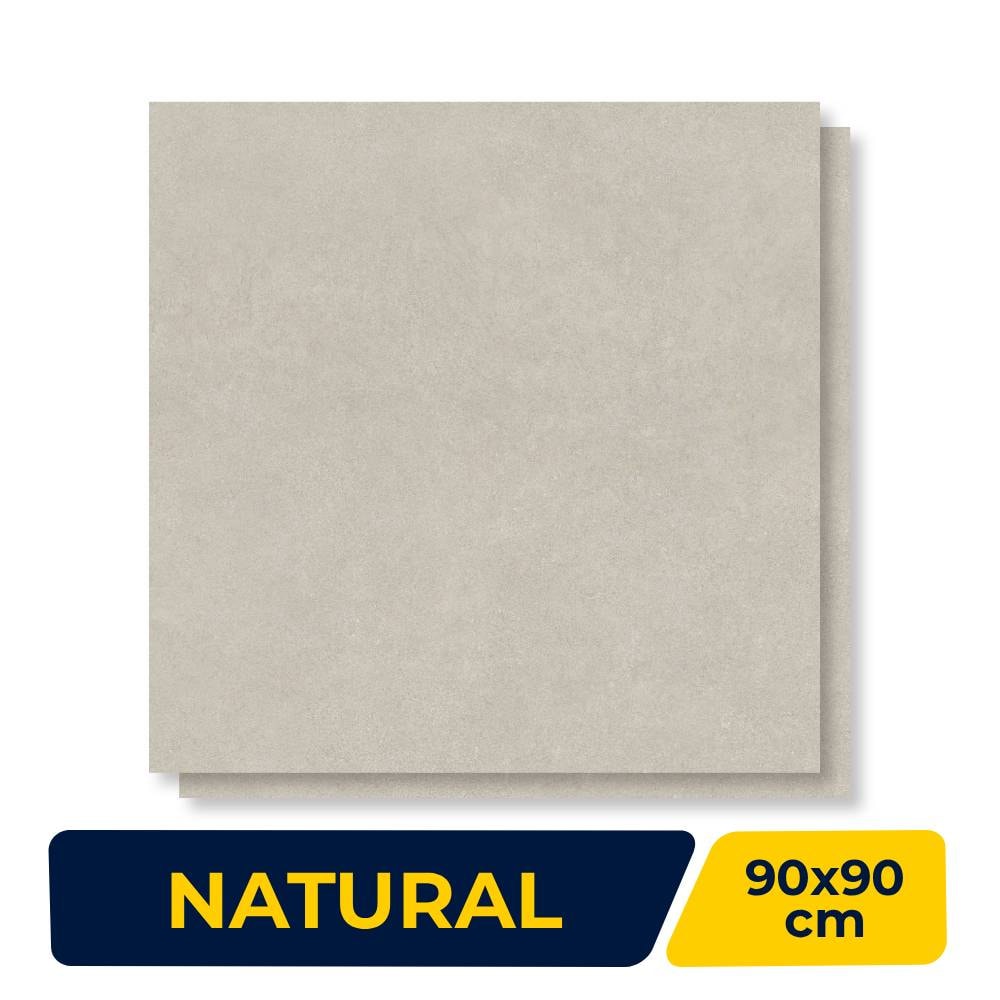 Porcelanato Natural 90x90cm Caixa 1,62m² Portinari Metropolis SGR Retificado - 6062921