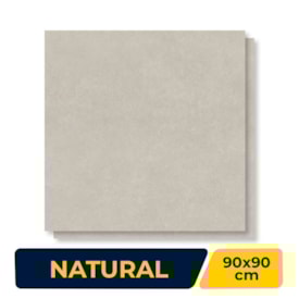 Porcelanato Natural 90x90cm Caixa 1,62m² Portinari Metropolis SGR Retificado - 6062921