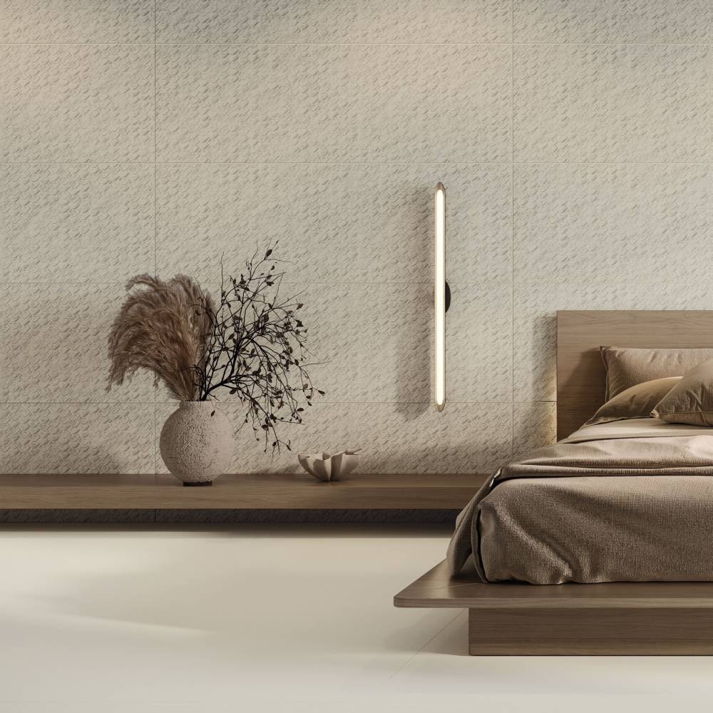 Porcelanato Natural 90x90cm Caixa 1,62m² Portinari Santorini Sbe Retificado