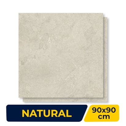 Porcelanato Natural 90x90cm Caixa 1,62m² Portinari Verone BE - 6063156