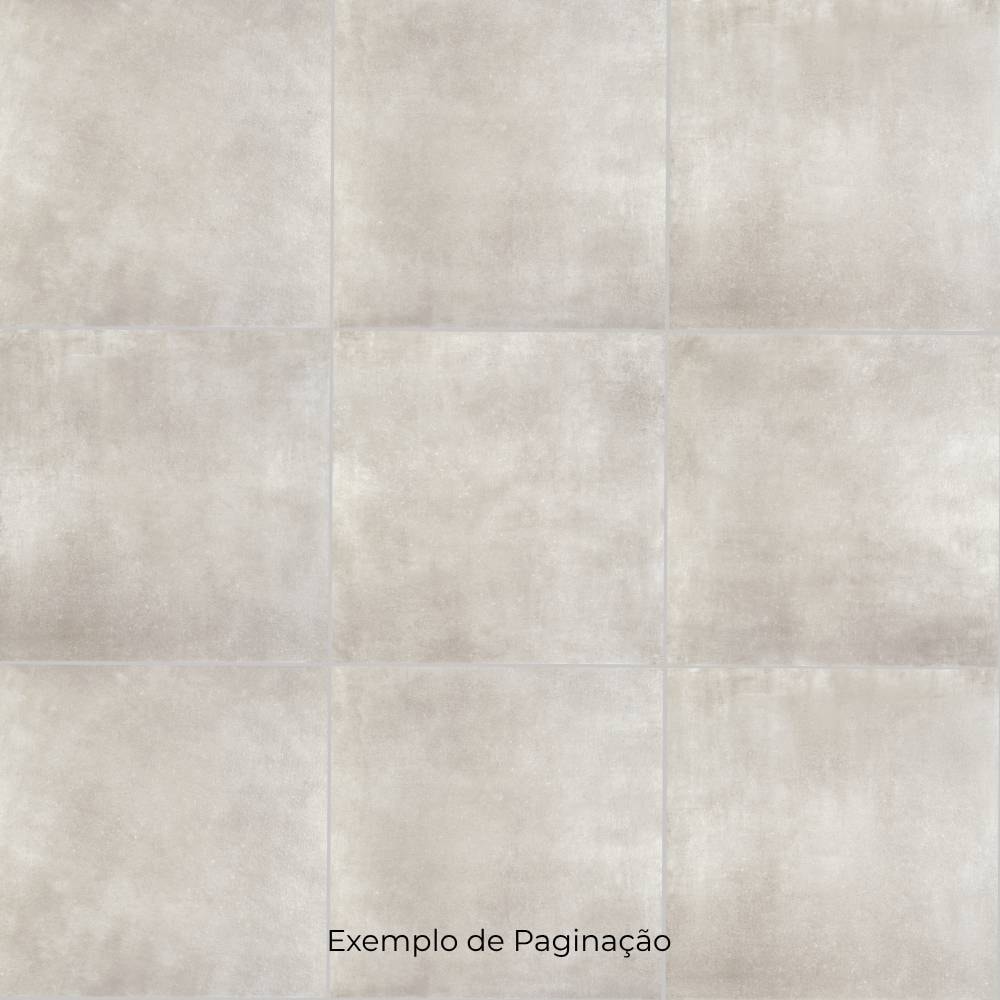 Porcelanato Natural 90x90cm Caixa 2,42m² Portobello Belgique Clair Retificado - 209570E