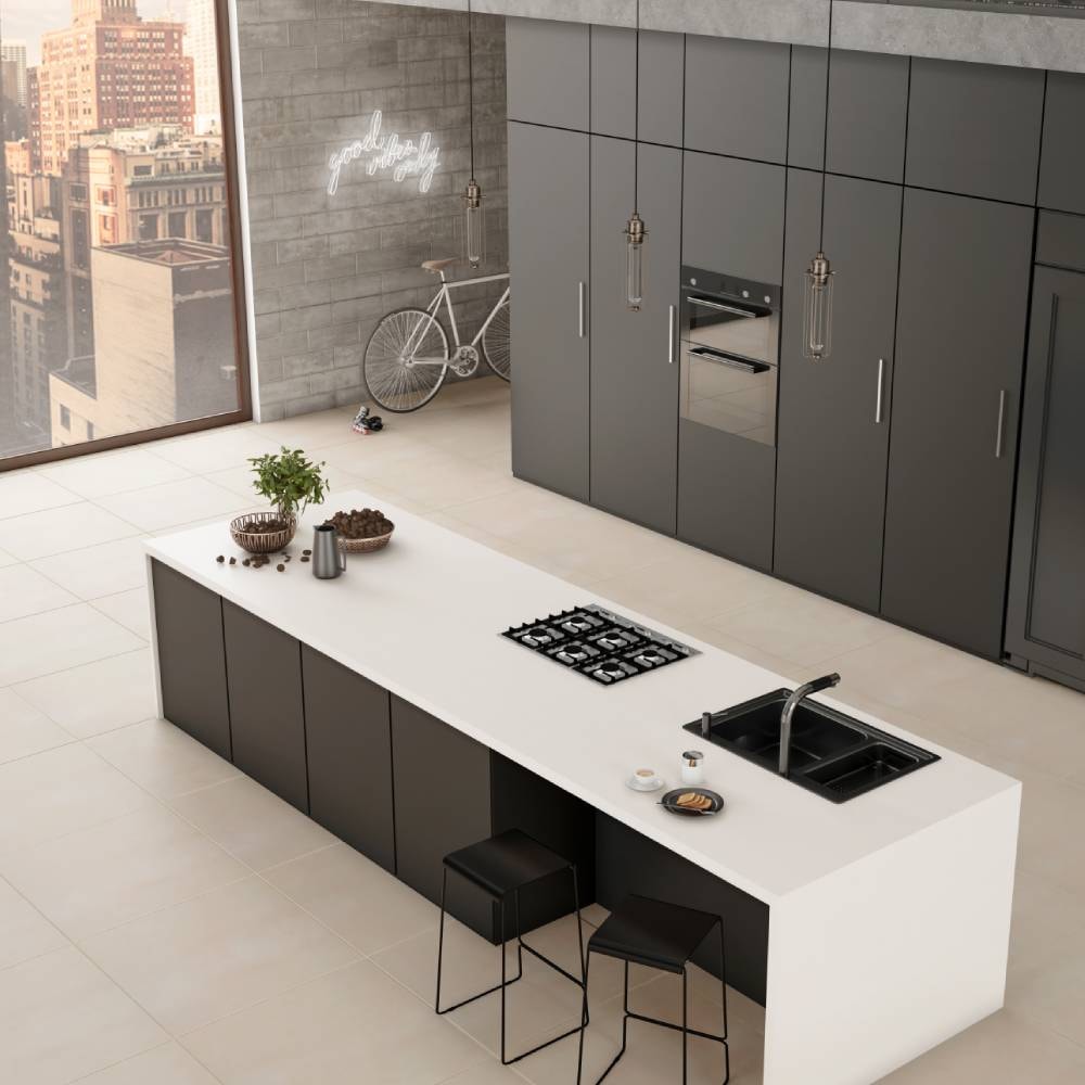 Porcelanato Natural 90x90cm Caixa 2,42m² Portobello Hit Camel Retificado - 210207E