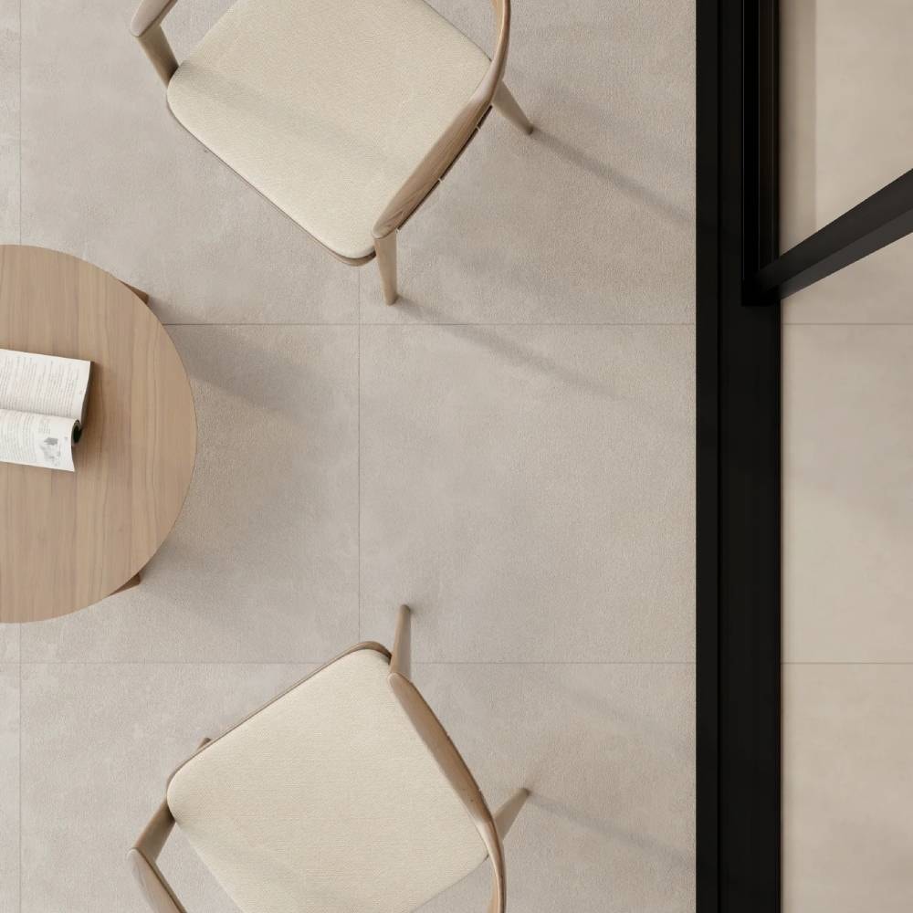 Porcelanato Natural 90x90cm Caixa 2,42m² Portobello Hit Gris Retificado - 210203E