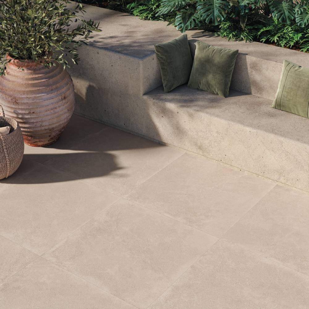 Porcelanato Natural 90x90cm Caixa 2,42m² Portobello Oasi Duna Retificado - 209522E