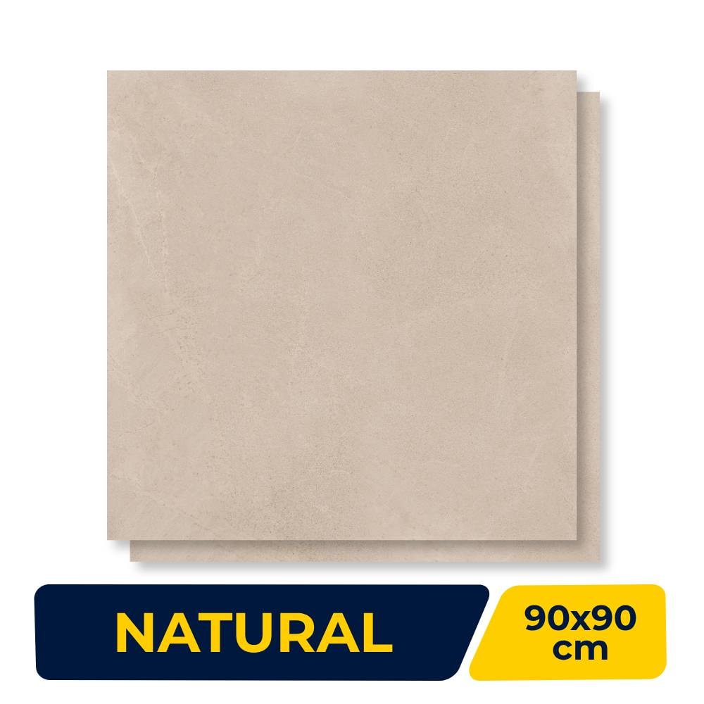 Porcelanato Natural 90x90cm Caixa 2,42m² Portobello Oasi Duna Retificado - 209522E