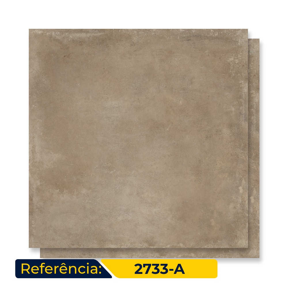 Porcelanato Natural 90x90cm Caixa 2,43m² Delta Cotto Retificado - 2733-A