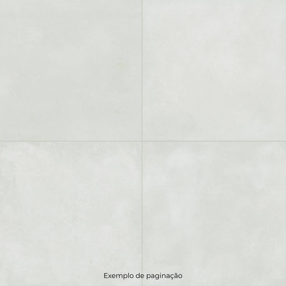 Porcelanato Natural 92x92cm Caixa 1,69m² Villagres Copan Off White Retificado - 920010