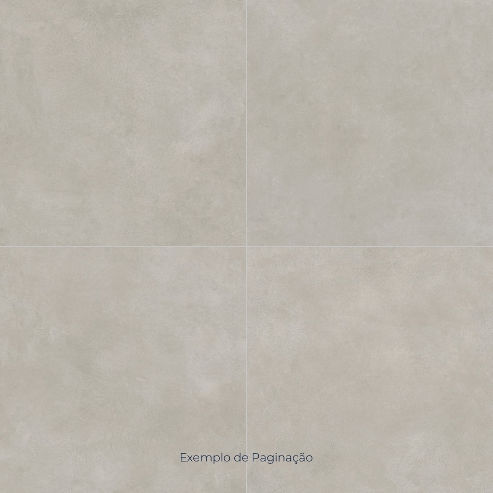 Porcelanato Natural 92x92cm Caixa 1,69m² Villagres  Copan Silver Retificado - 920009