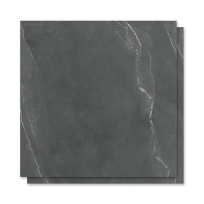Porcelanato Natural 92x92cm Caixa 1,69m² Villagres Milano Grafite Retificado - 920049