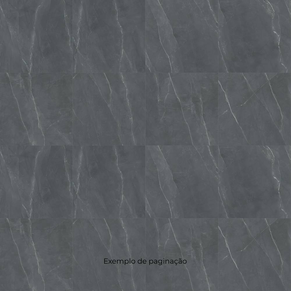 Porcelanato Natural 92x92cm Caixa 1,69m² Villagres Milano Grafite Retificado - 920049