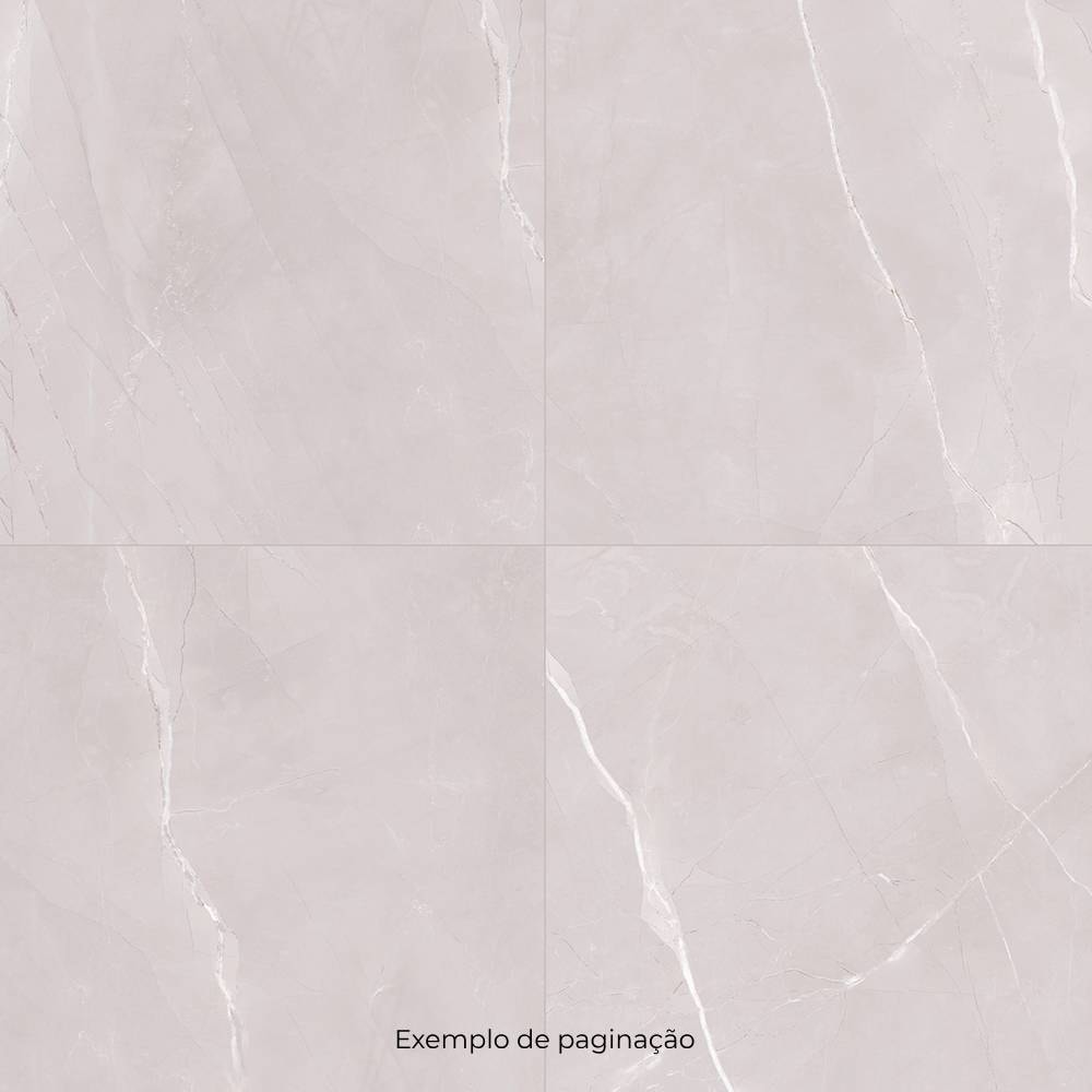 Porcelanato Natural 92x92cm Caixa 1,69m² Villagres Milano Off White Retificado - 920047