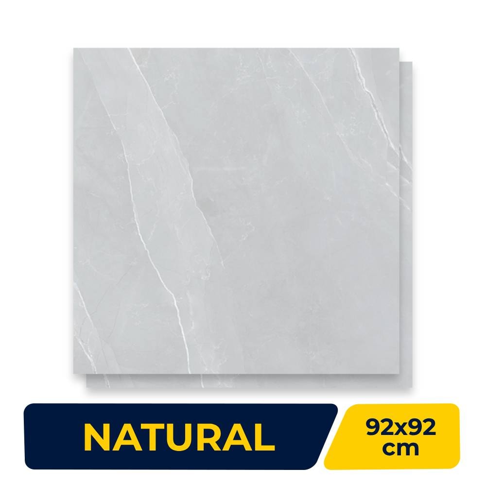 Porcelanato Natural 92x92cm Caixa 1,69m² Villagres Milano Retificado - 920045