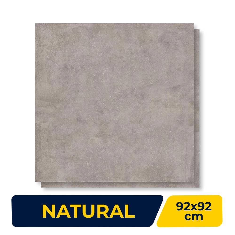 Porcelanato Natural 92x92cm Caixa 1,69m² Villagres Munique Cement Retificado - 920025
