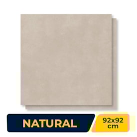 Porcelanato Natural 92x92cm Caixa 2,54m² Villagres Berlin Momento Retificado - 920051