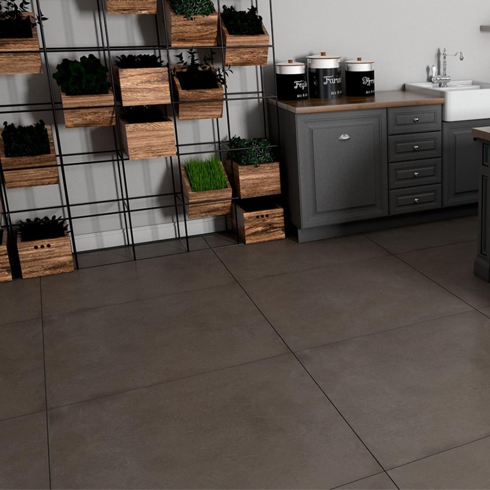 Porcelanato Natural 92x92cm Caixa 2,54m² Villagres Copan Fendi Retificado - 920007