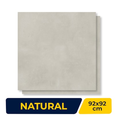Porcelanato Natural 92x92cm Caixa 2,54m² Villagres House Silver Retificado - 920059