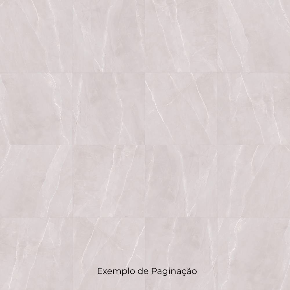 Porcelanato Natural 92x92cm Caixa 2,54m² Villagres Milano Off White Retificado - 920047