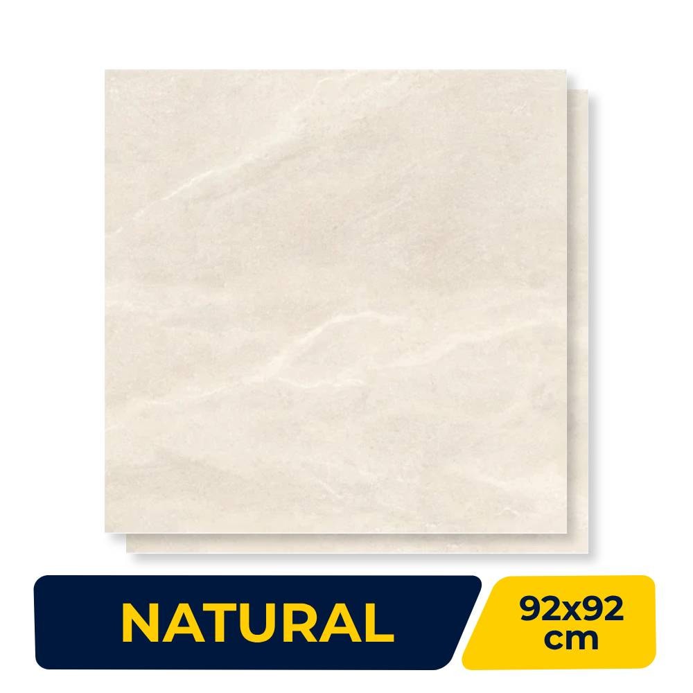 Porcelanato Natural 92x92cm Caixa 2,54m² Villagres Sevilha Retficado - 920052