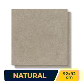 Porcelanato Natural 92x92cm Caixa 2,54m² Villagres Street Concret Retificado - 920065