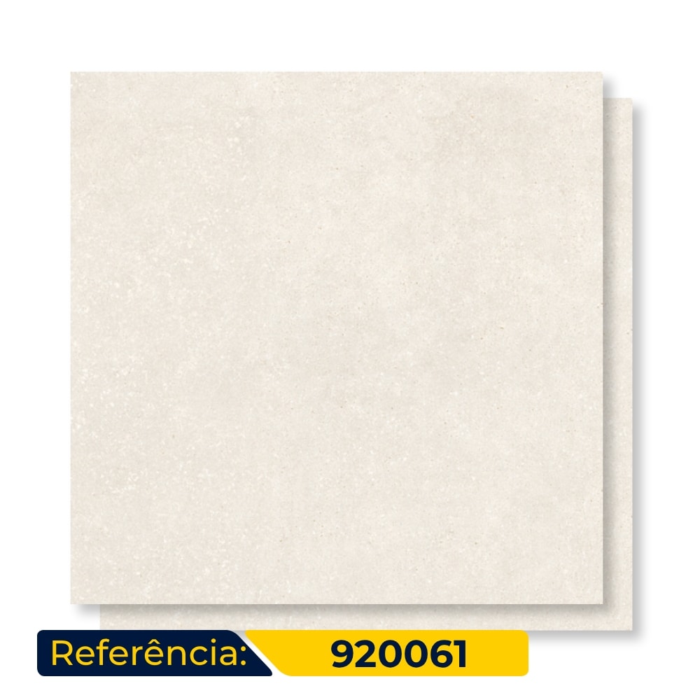 Porcelanato Natural 92x92cm Caixa 2,54m² Villagres Treviso Retificado - 920061
