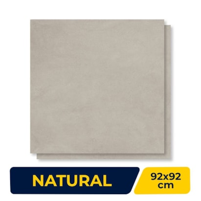 Porcelanato Natural 92x92cm Caixa 2,54m² Villagres Vancouver Retificado - 920040