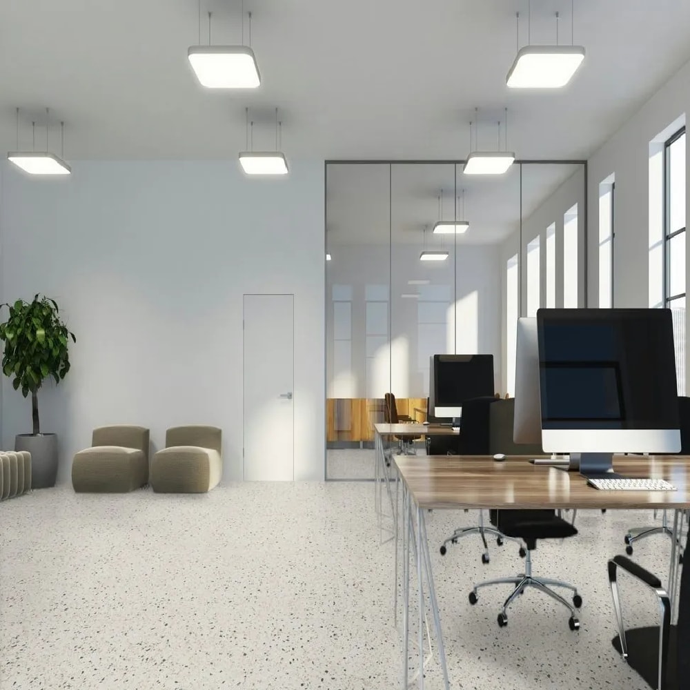 Porcelanato Natural Ceusa 100x100cm Confete WH Retificado - 5062858
