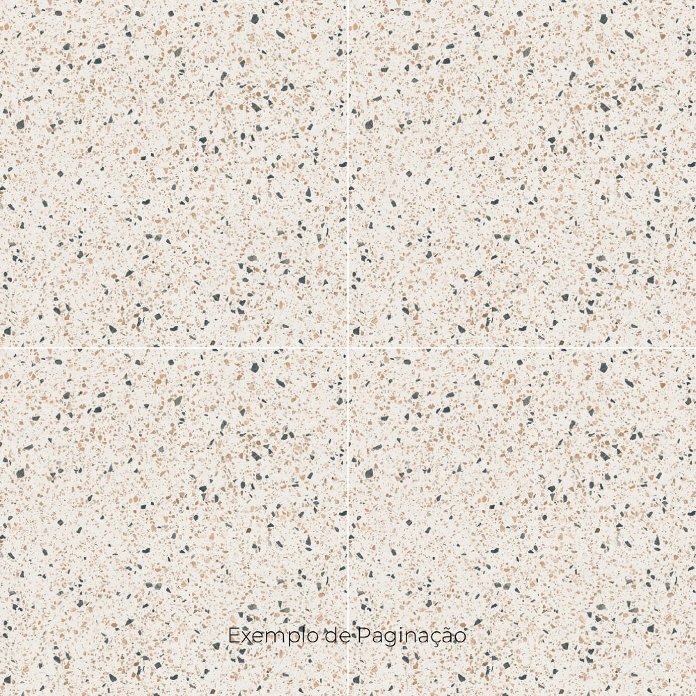 Porcelanato Natural Ceusa 100x100cm Confete WH Retificado - 5062858