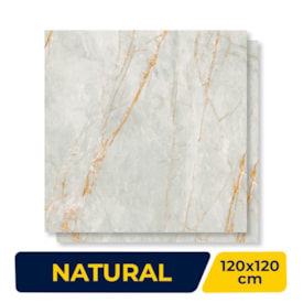 Porcelanato Natural Ceusa 120x120cm Golden Fantasy SGN Retificado - 5062669