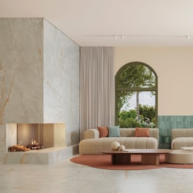 Porcelanato Natural Ceusa 120x120cm Golden Fantasy SGN Retificado - 5062669