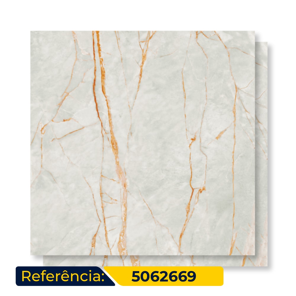 Porcelanato Natural Ceusa 120x120cm Golden Fantasy SGN Retificado - 5062669