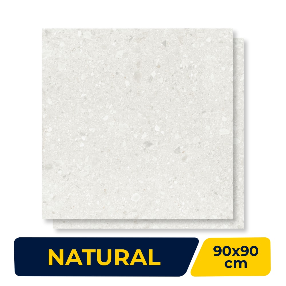 Porcelanato Natural Portinari 90x90cm Caminho Sgr Retificado - 63150