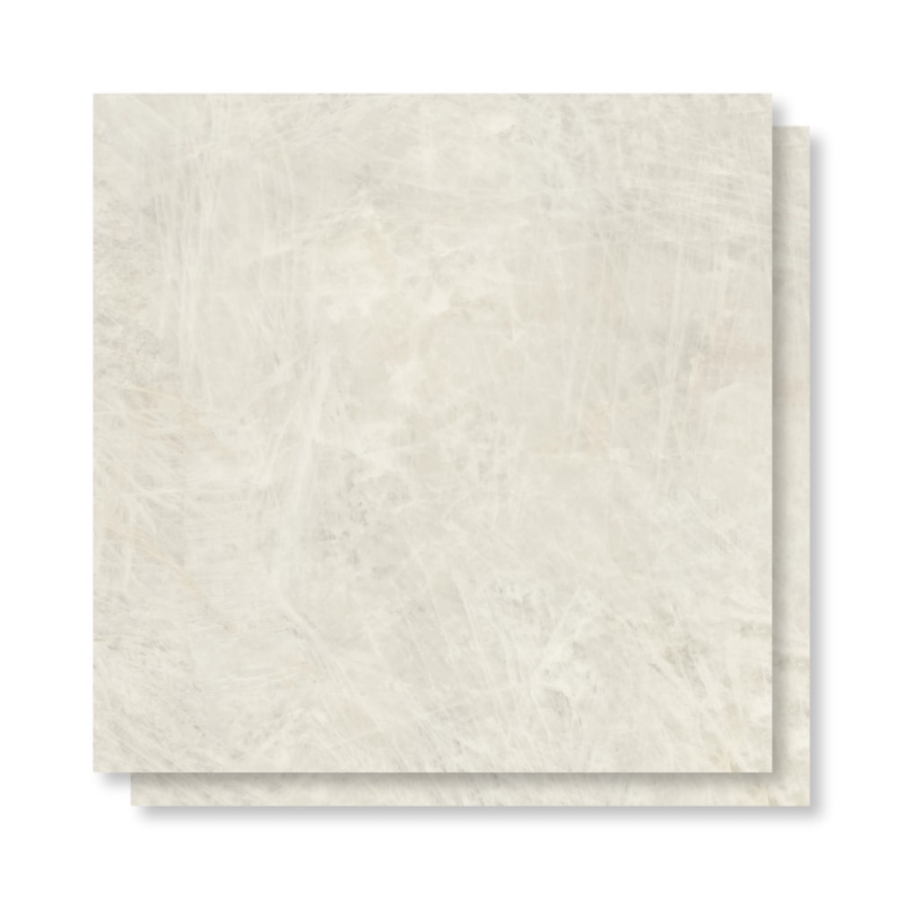 Porcelanato Natural Portobello 90x90cm Cristallo Bianco Retificado - 212064E