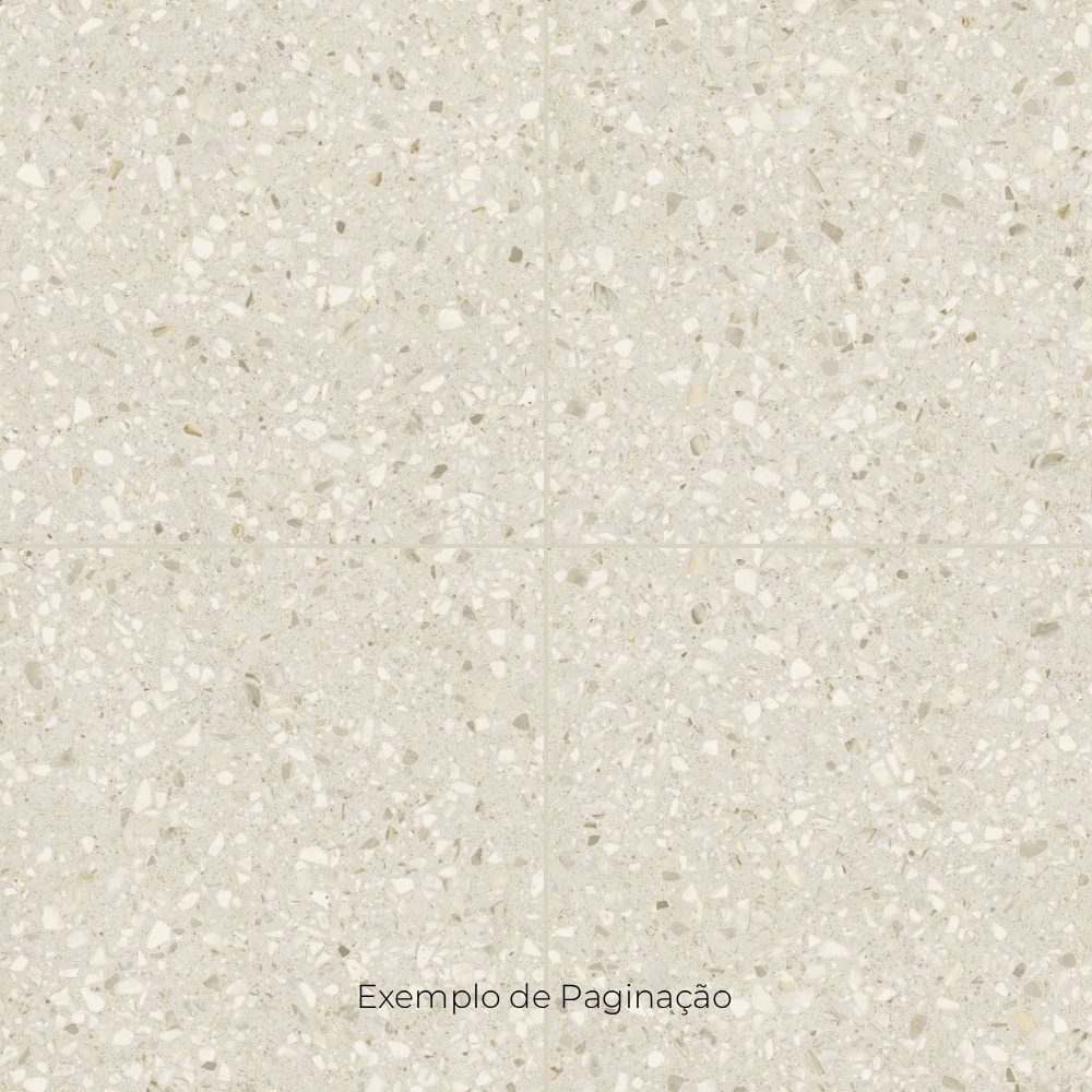 Porcelanato Natural Portobello 90x90cm Samba Rock Off Wh Retificado - 210596E