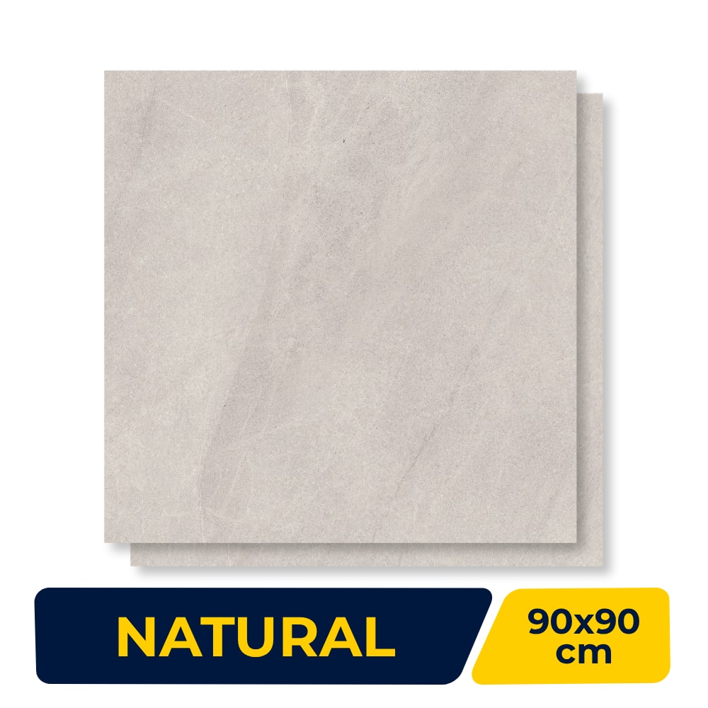Porcelanato Natural Portobello 90x90cm Thera Off White Retificado - 211837E