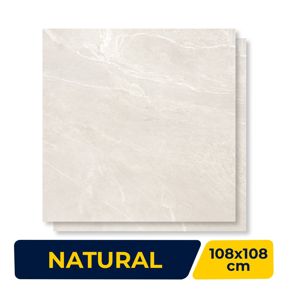 Porcelanato Natural Villagres 108x108cm Capri Retificado - 108079