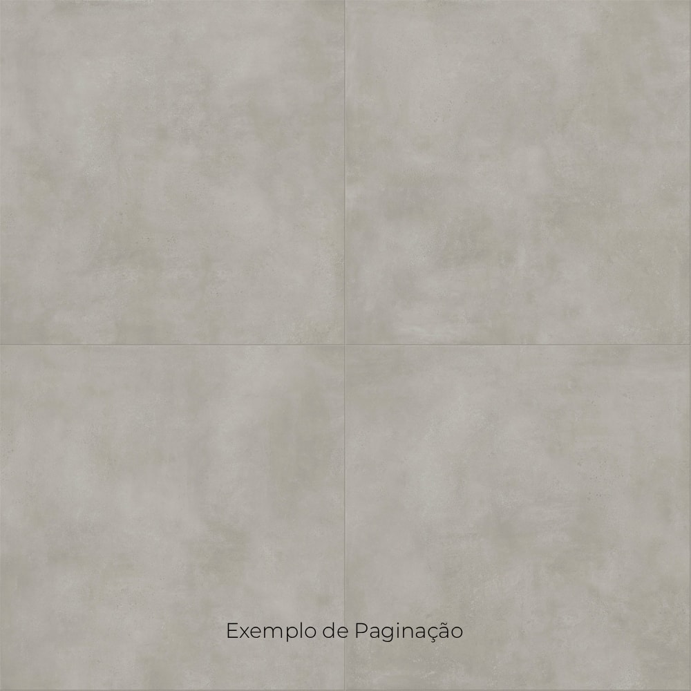 Porcelanato Natural Villagres 108x108cm House Cement Retificado - 108087