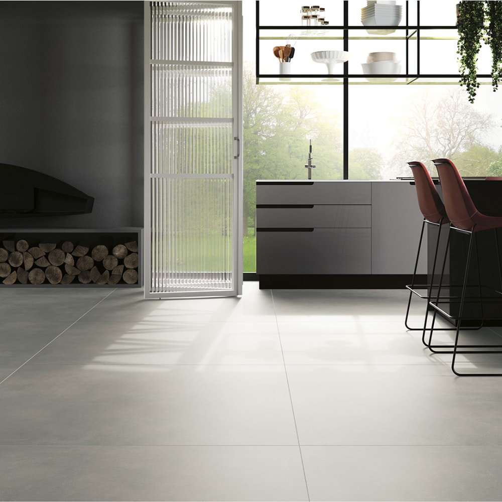 Porcelanato Natural Villagres 108x108cm House Cement Retificado - 108087