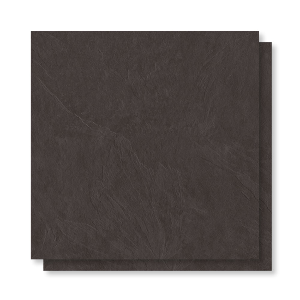 Porcelanato Natural Villagres 123x123cm Black Supreme Retificado - 123071