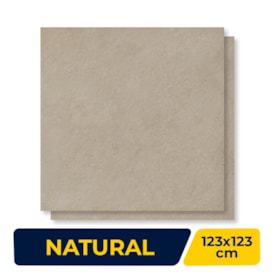 Porcelanato Natural Villagres 123x123cm Chronos Petra Retificado - 123073