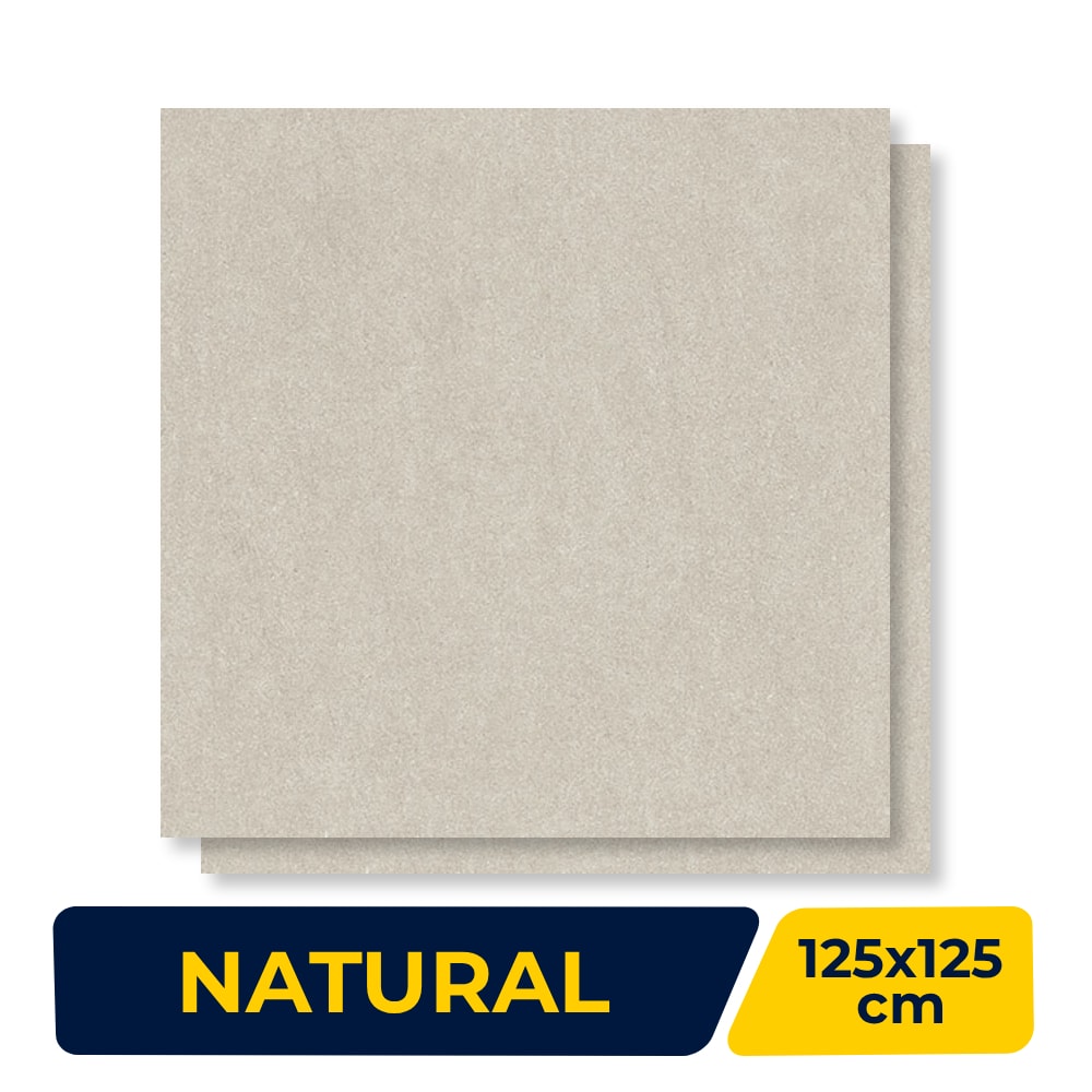 Porcelanato Natural Villagres 123x123cm Lunar Retificado - 123081