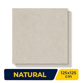Porcelanato Natural Villagres 123x123cm Lunar Retificado - 123081