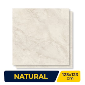 Porcelanato Natural Villagres 123x123cm Serenità Retificado - 123074