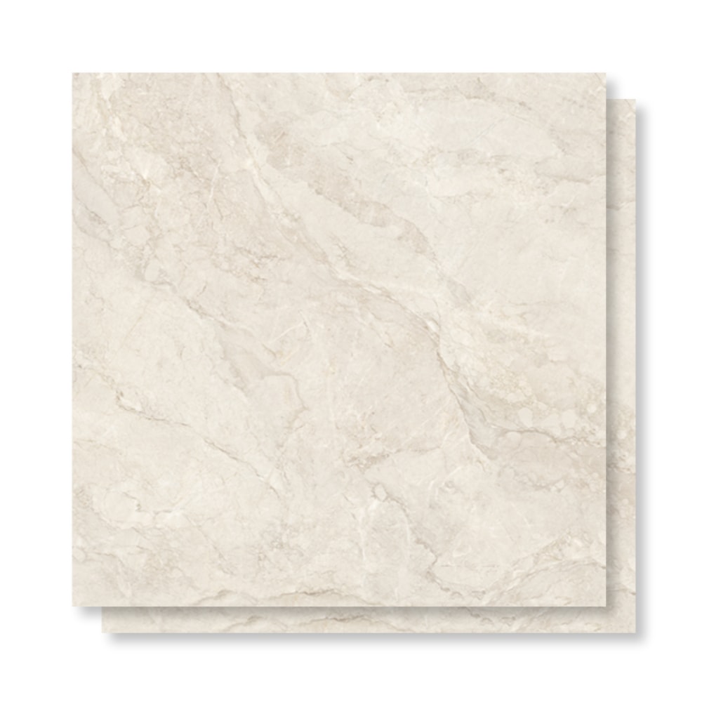 Porcelanato Natural Villagres 123x123cm Serenità Retificado - 123074