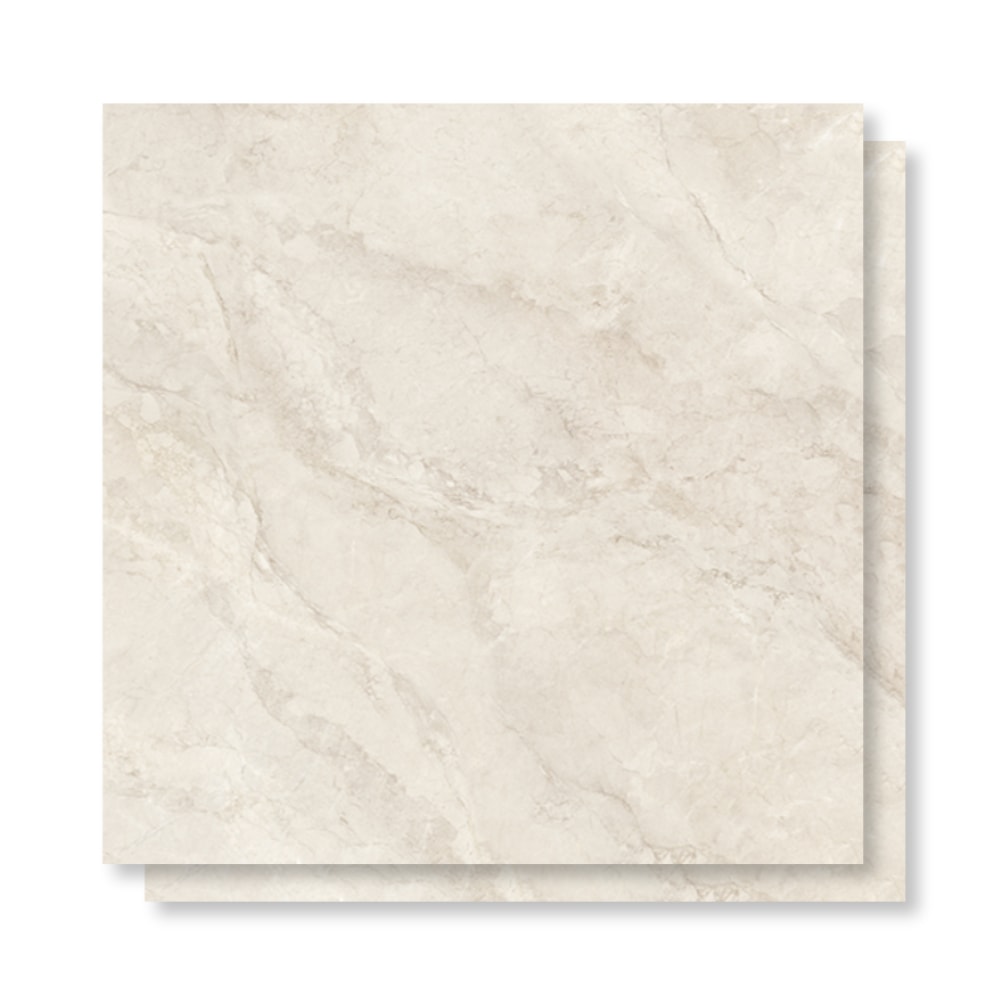 Porcelanato Natural Villagres 123x123cm Serenità Retificado - 123074