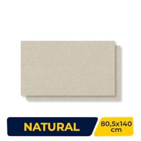 Porcelanato Natural Villagres 80,5x140cm Lunar Traços Retificado - 800087