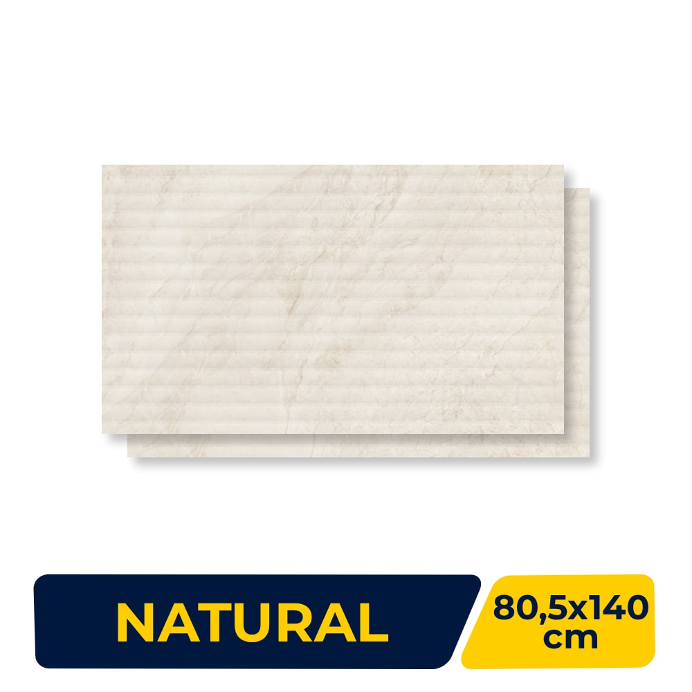 Porcelanato Natural Villagres 80,5x140cm Serenità Decor Retificado - 800081