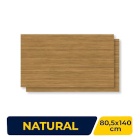 Porcelanato Natural Villagres 80,5x140cm Zion Carvalho Retificado - 800074