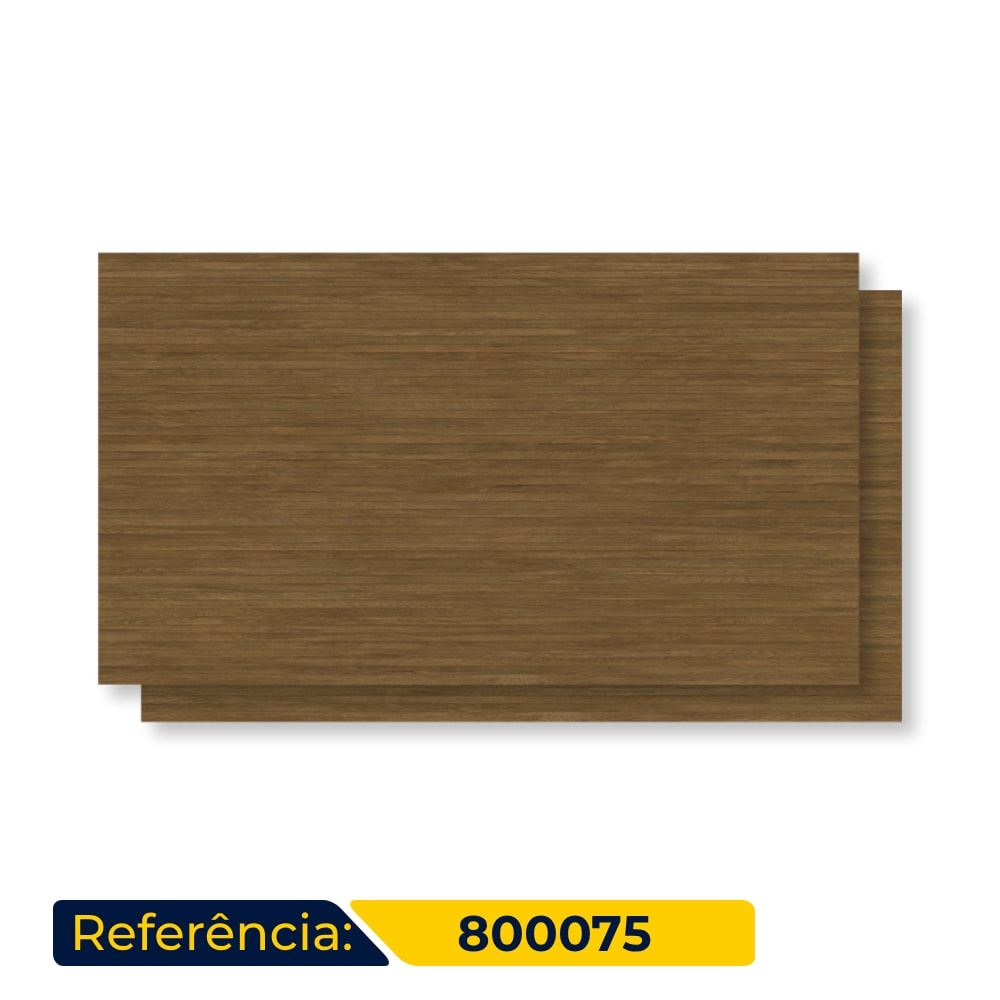 Porcelanato Natural Villagres 80,5x140cm Zion Jatoba Retificado - 800075